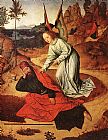 Dirck Bouts Prophet Elijah in the Desert painting